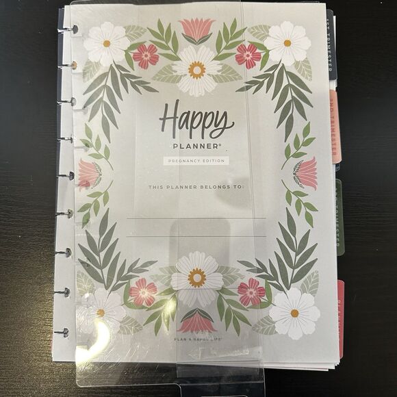 Happy Planner Pregnancy Planner Journal Insert Pages No cover Unused Ring Style - Picture 4 of 8